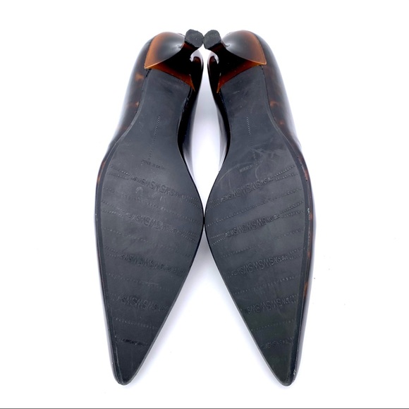 Stuart Weitzman Tortoise Shell Patent Leat… - Picture 5 of 8